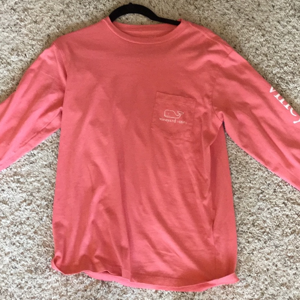 Vineyard Vines Long Sleeve Pink Shirt